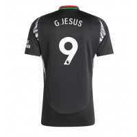 Camiseta Arsenal Gabriel Jesus #9 Visitante Equipación 2024-25 manga corta